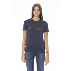 Baldinini Trend Blue Cotton Women Women's T-Shirt
